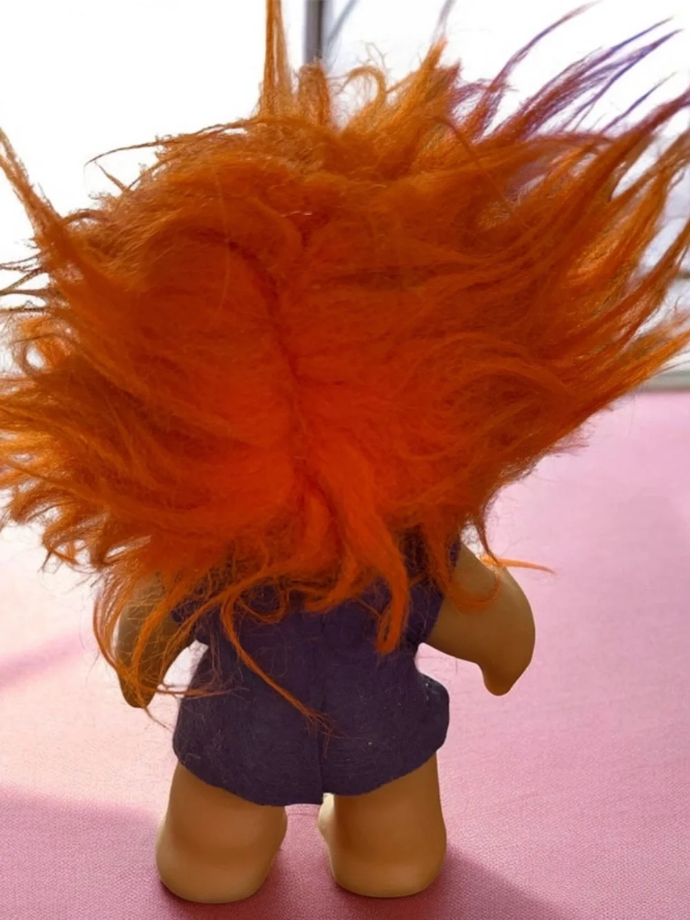 Vintage Thomas Dam 1977 orange haired troll - Picture 3 of 4